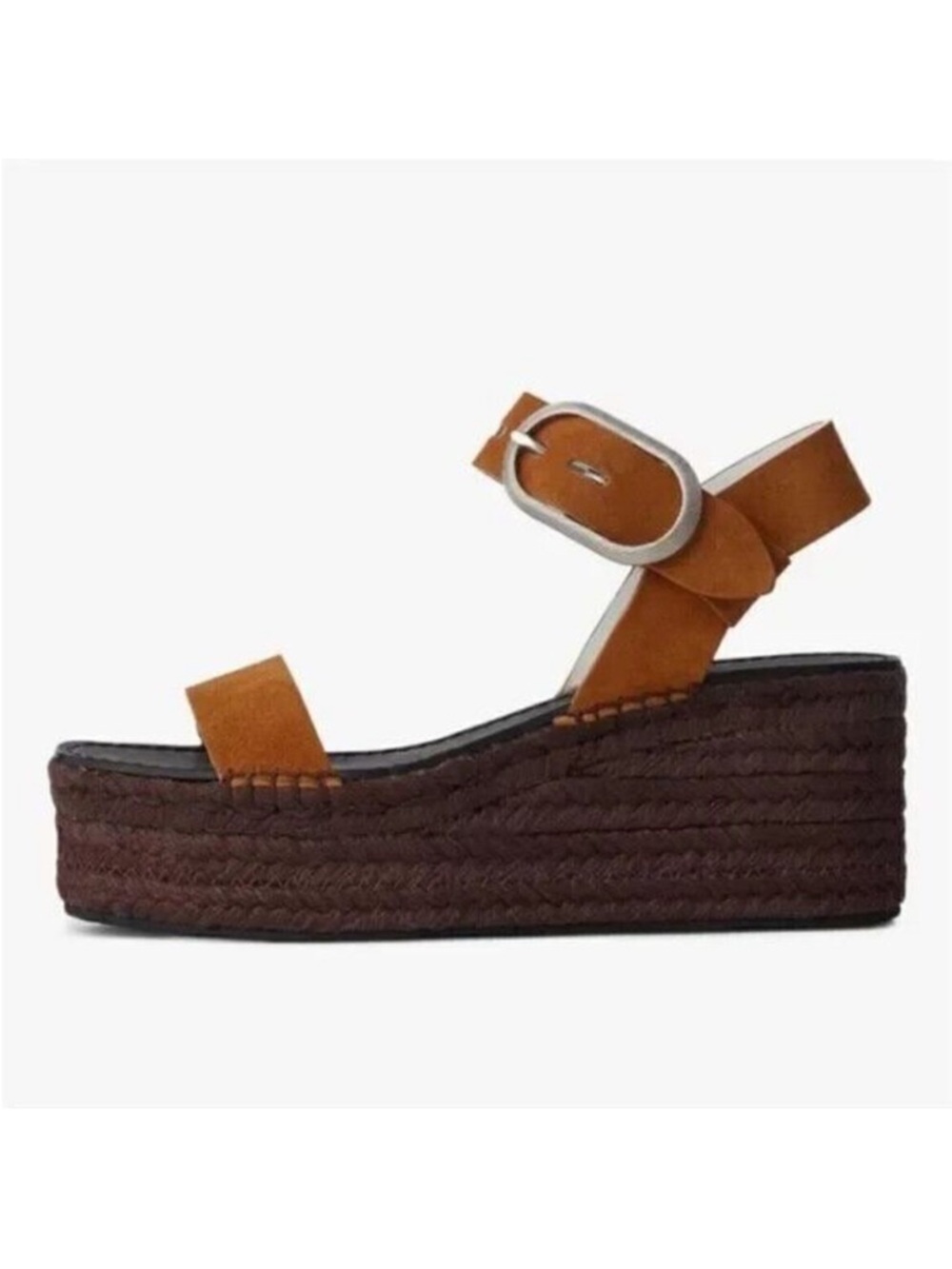 RAG & BONE Ansley buckle Espadrille Sandals Women's 39.5